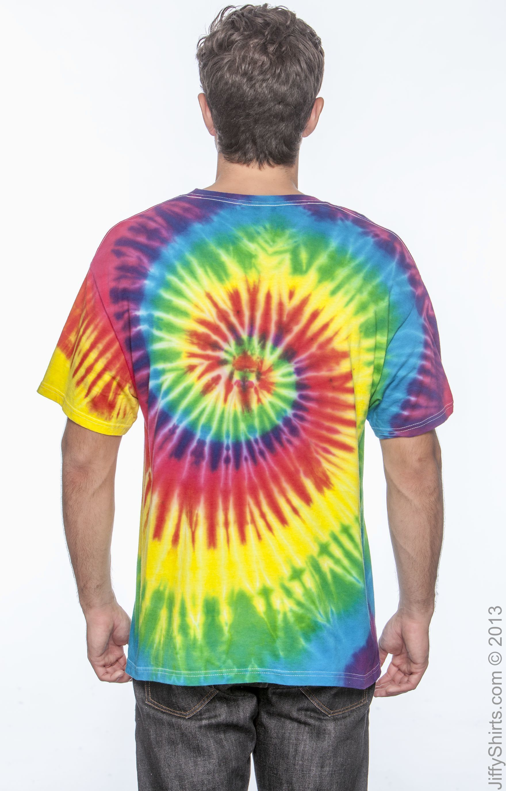Unisex 100% Cotton T-Shirt - Reactive Rainbow