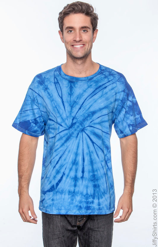 Unisex 100% Cotton Spider T-Shirt - Spider Royal