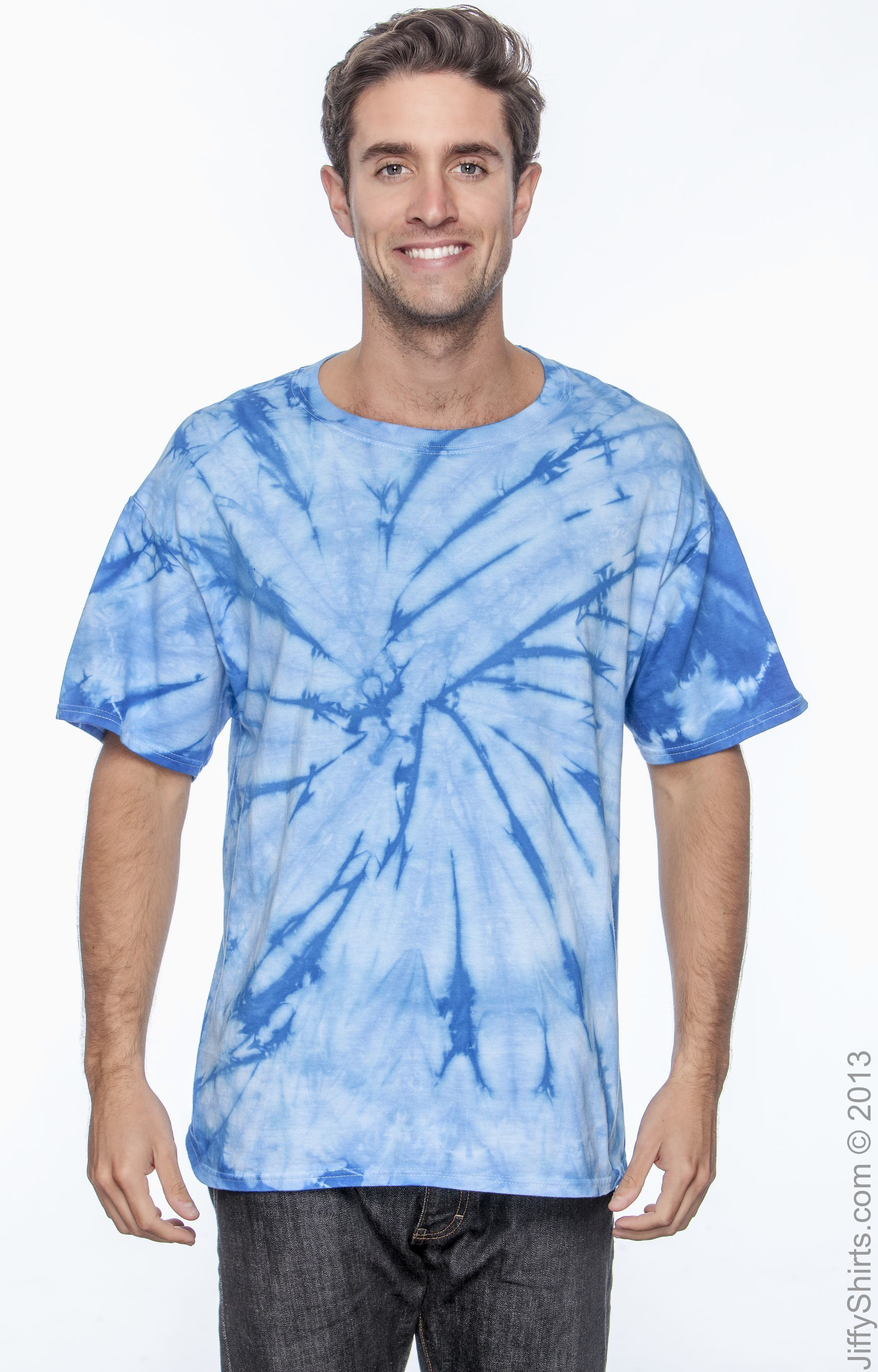 Unisex 100% Cotton Spider T-Shirt - Spider Baby Blue