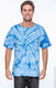 Tie-Dye CD101 - Unisex 100% Cotton Spider T-Shirt - Spider Baby Blue