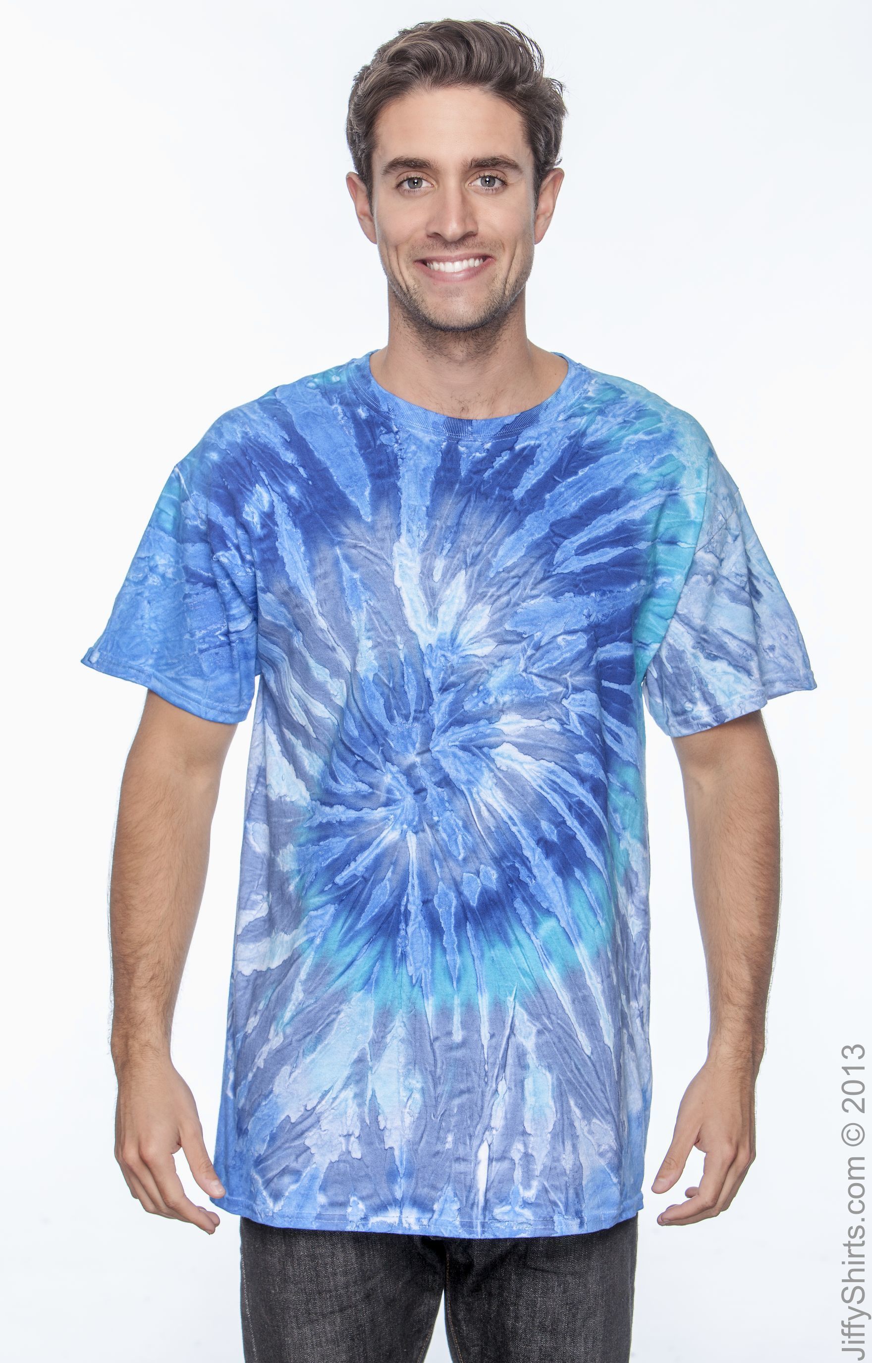 Unisex 100% Cotton T-Shirt - Blue Jerry