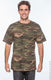 Anvil 939 - Midweight Camouflage T-Shirt - Camouflage Green