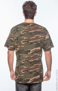 Midweight Camouflage T-Shirt - Camouflage Green