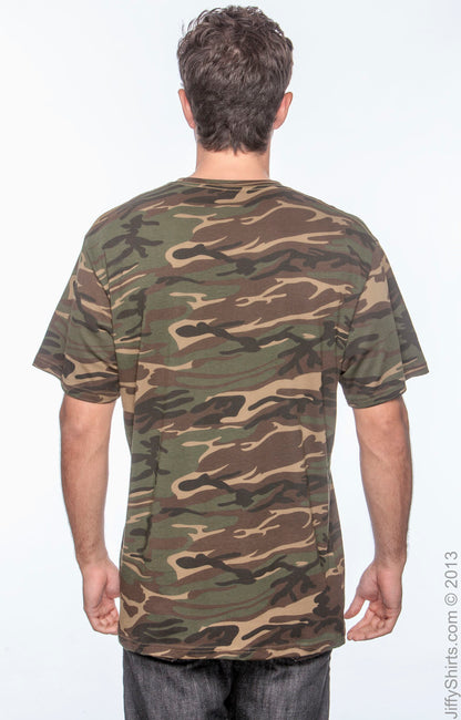 Midweight Camouflage T-Shirt - Camouflage Green