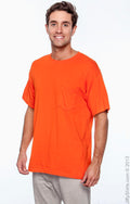 Unisex 50/50 Pocket T-Shirt - Orange