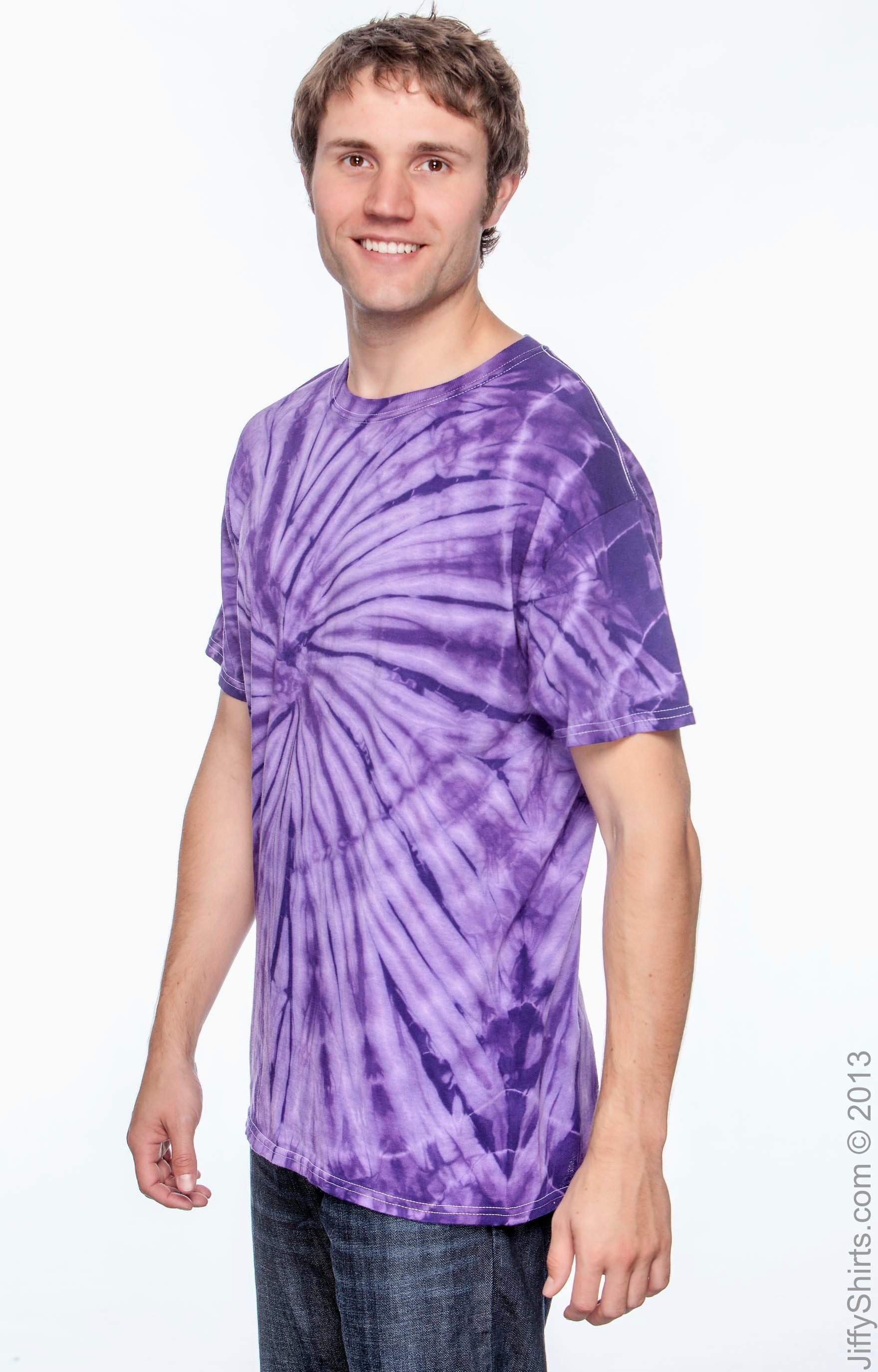 Unisex 100% Cotton Spider T-Shirt - Spider Purple