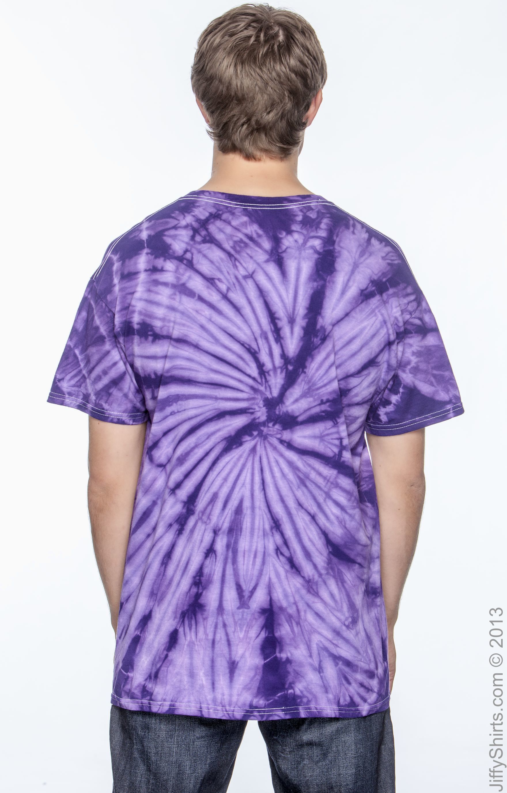 Unisex 100% Cotton Spider T-Shirt - Spider Purple