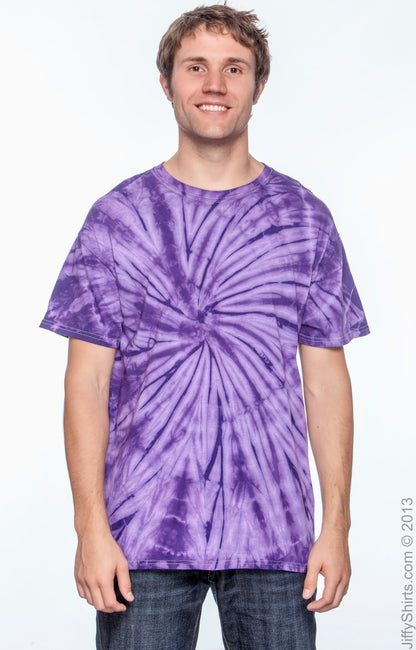 Unisex 100% Cotton Spider T-Shirt - Spider Purple