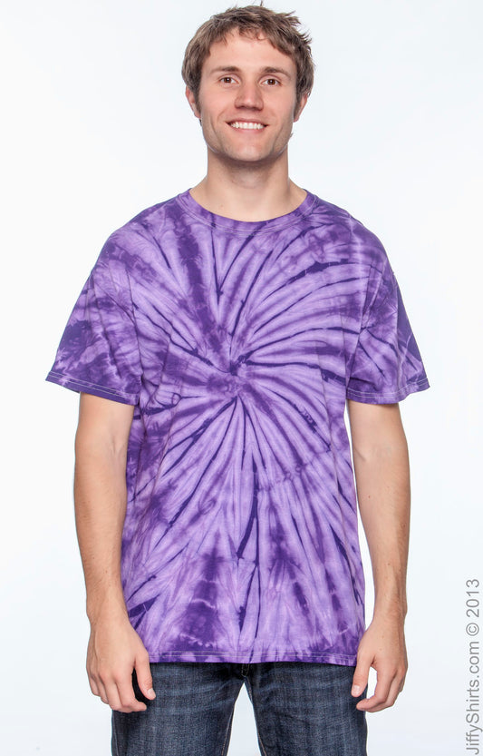 Unisex 100% Cotton Spider T-Shirt - Spider Purple