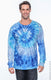 Tie-Dye CD2000 - Unisex 100% Cotton Long-Sleeve T-Shirt - Blue Jerry