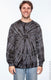Tie-Dye CD2000 - Unisex 100% Cotton Long-Sleeve T-Shirt - Spider Black