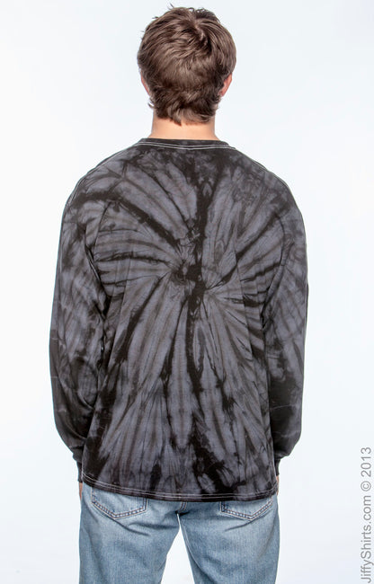 Unisex 100% Cotton Long-Sleeve T-Shirt - Spider Black