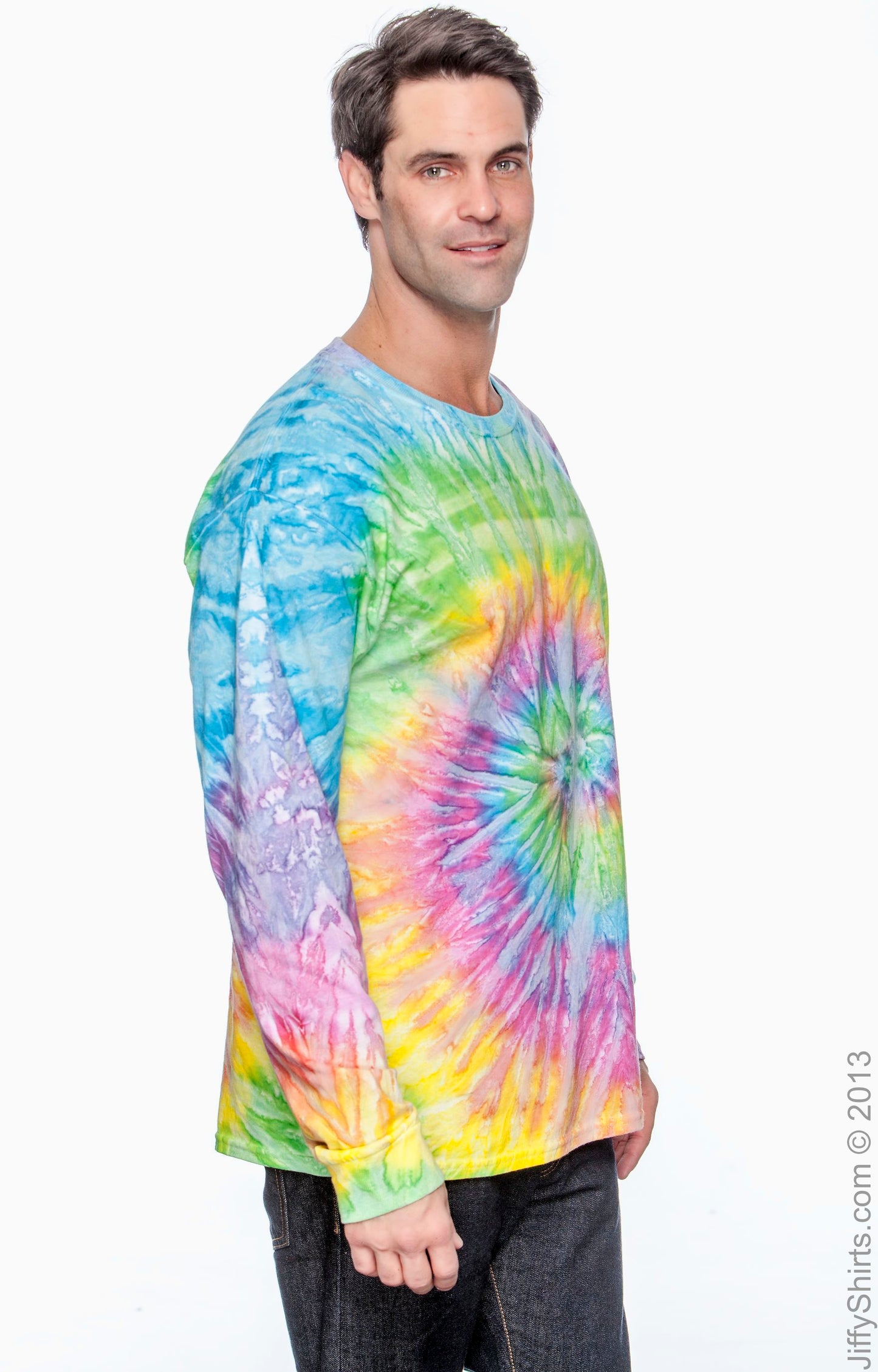 Unisex 100% Cotton Long-Sleeve T-Shirt - Saturn