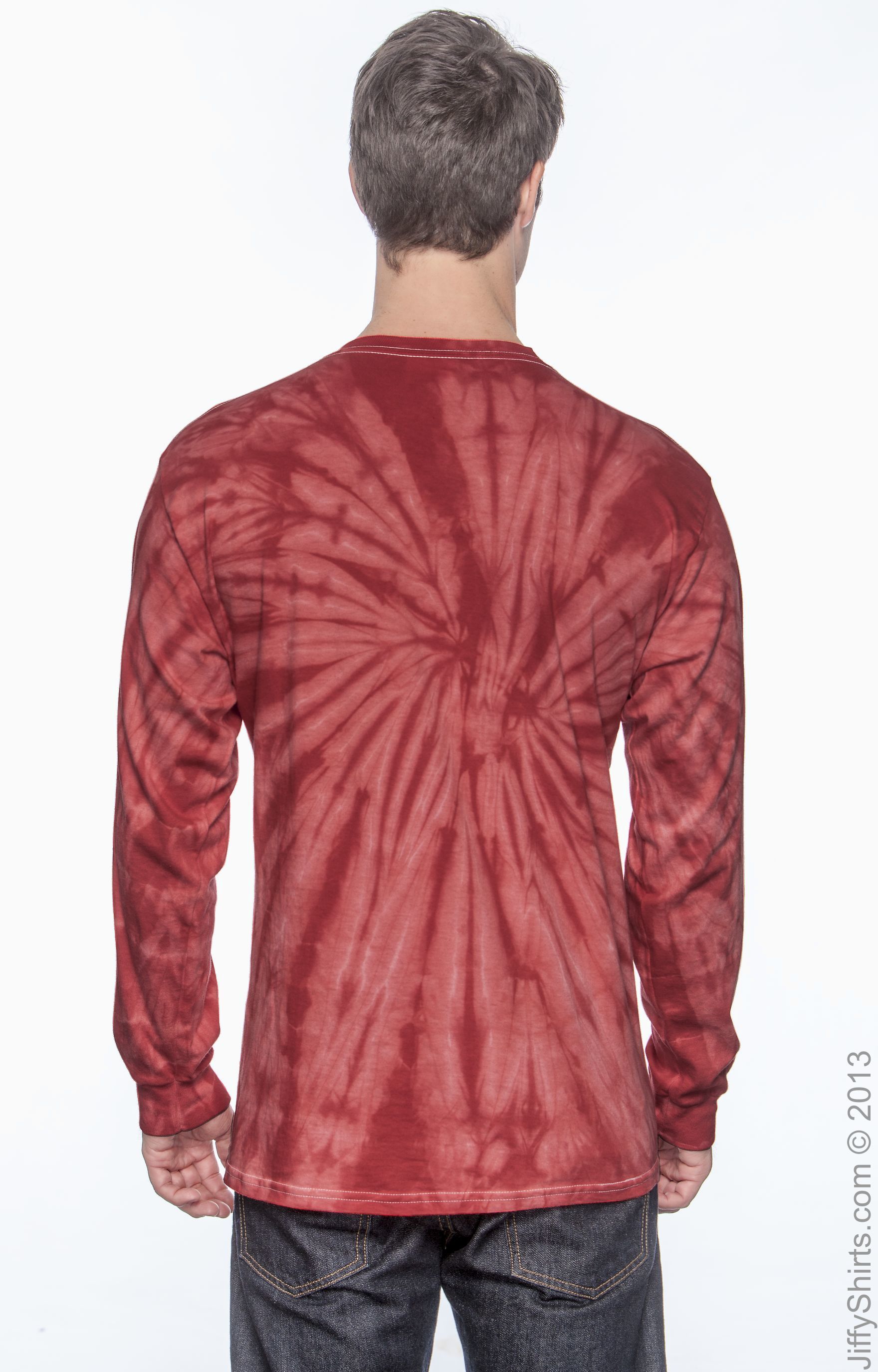 Unisex 100% Cotton Long-Sleeve T-Shirt - Spider Red