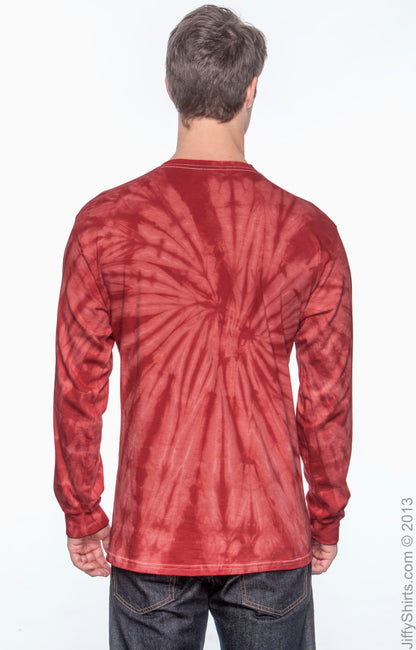Unisex 100% Cotton Long-Sleeve T-Shirt - Spider Red