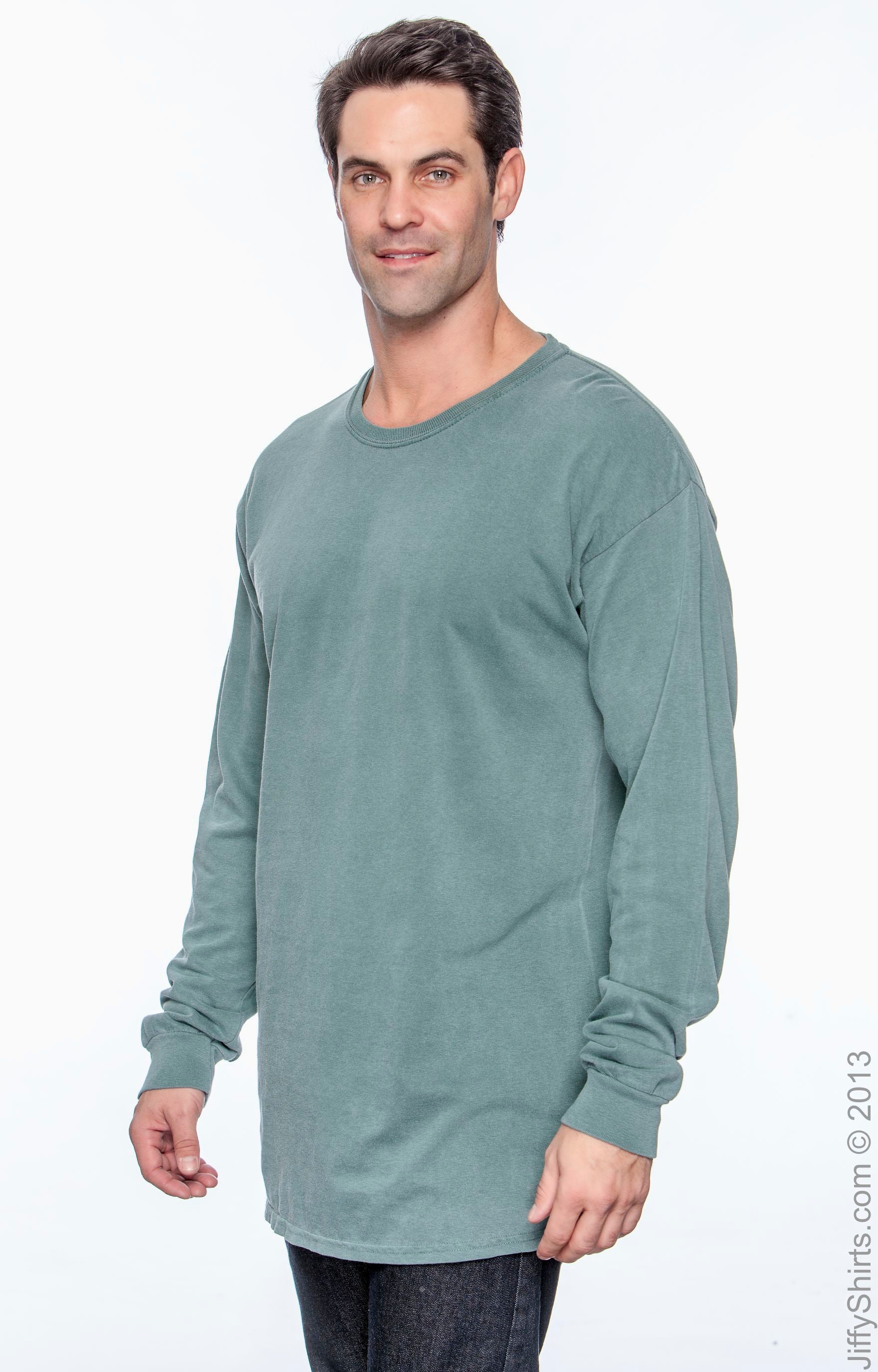 Unisex Heavyweight RS Long-Sleeve T-Shirt - Blue Spruce