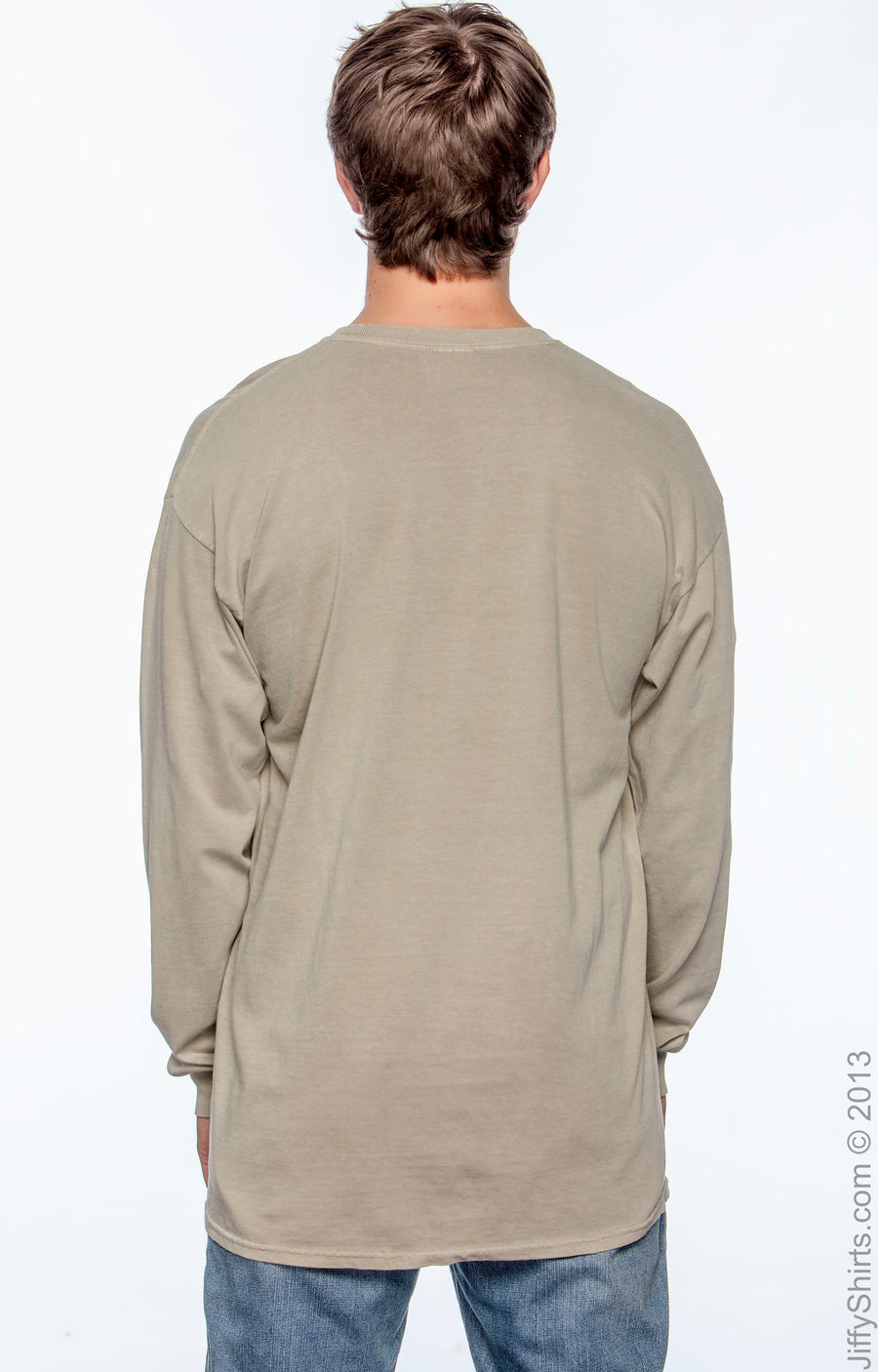 Unisex Heavyweight RS Long-Sleeve T-Shirt - Khaki