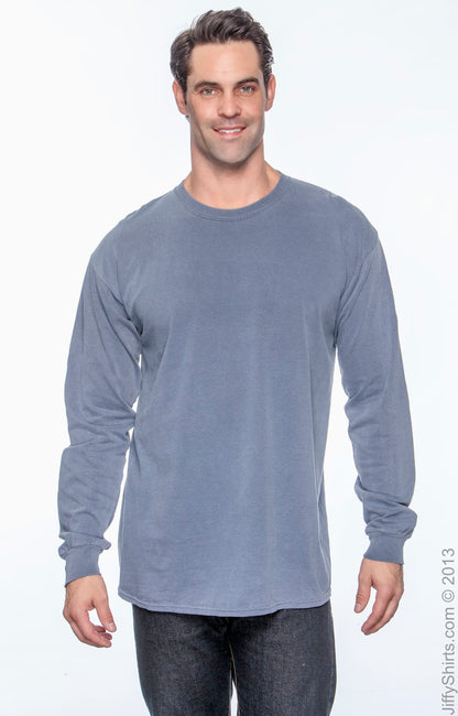 Unisex Heavyweight RS Long-Sleeve T-Shirt - Denim