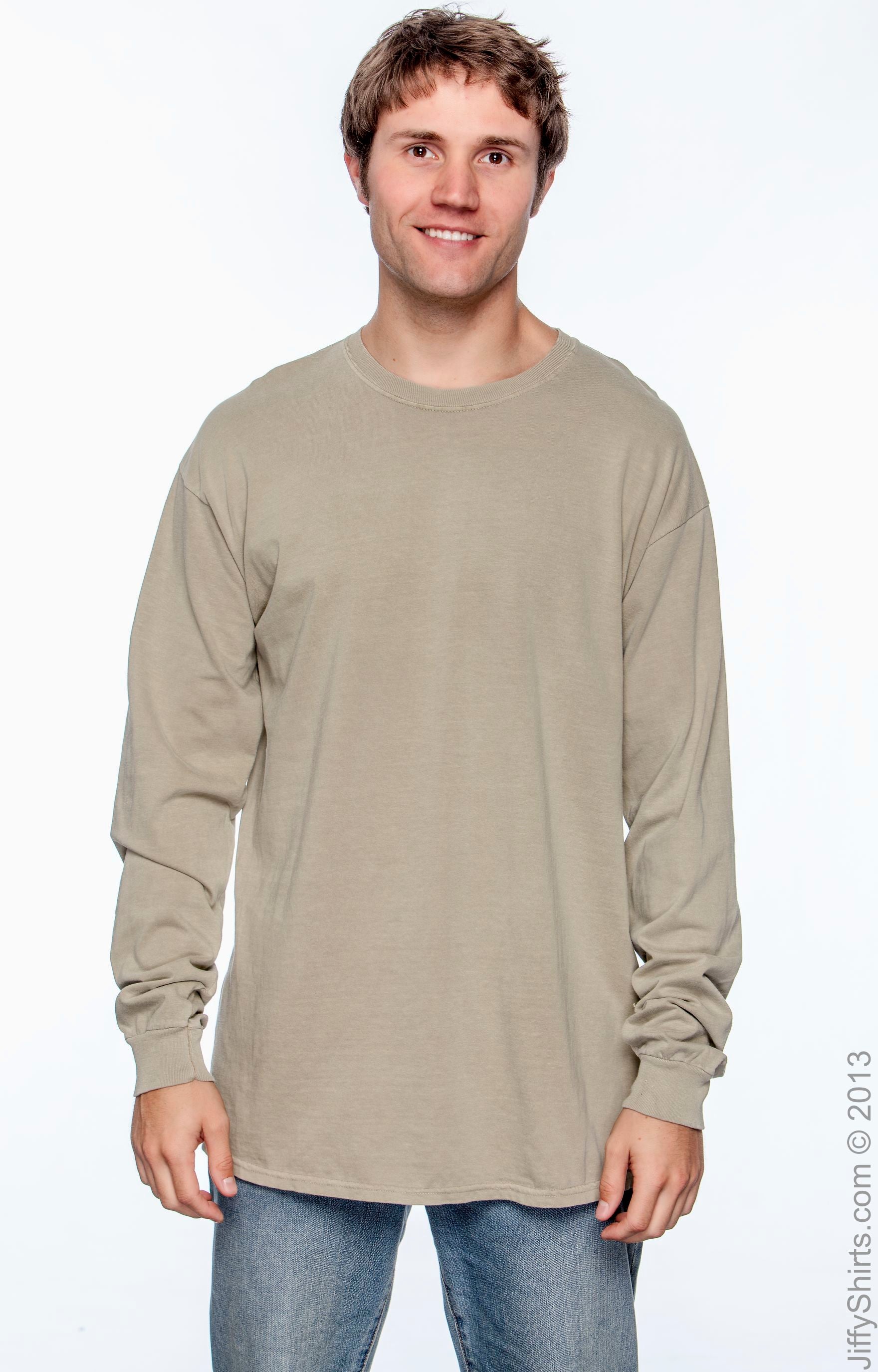 Unisex Heavyweight RS Long-Sleeve T-Shirt - Khaki