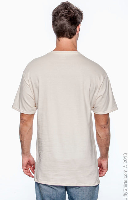 Beefy-T® Short Sleeve Pocket Tee - Natural