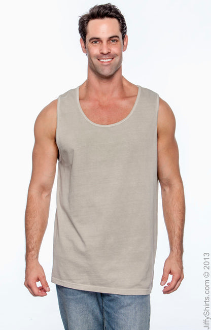 Unisex Heavyweight RS Tank - Sandstone