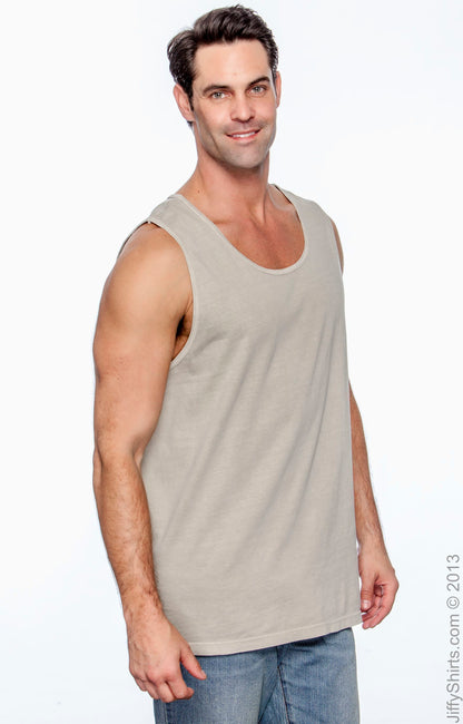 Unisex Heavyweight RS Tank - Sandstone