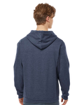 Unisex Fleece Zip Hoodie - Heather Denim
