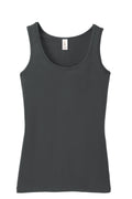 Women's Junior The Concert Tank - Charcoal