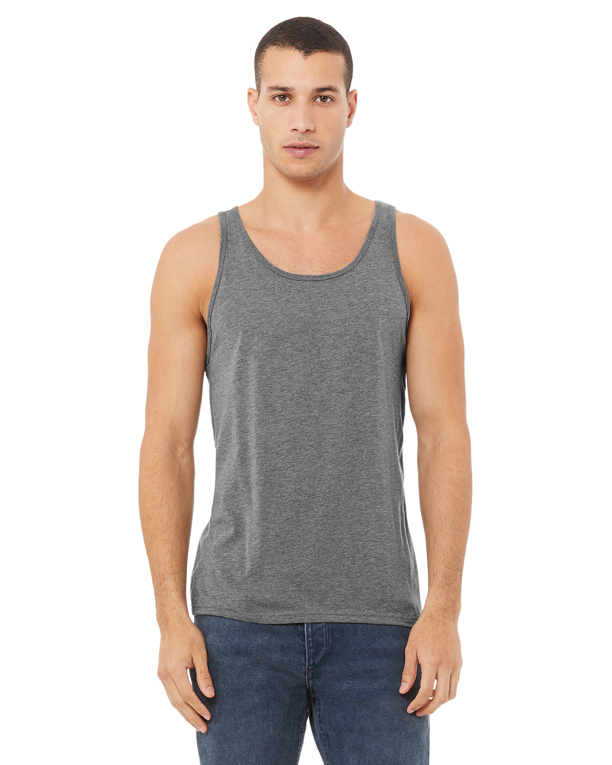 Unisex Triblend Tank - Gray Triblend