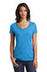 District DT6503 - Women's Very Important Tee V-Neck - Heather Bright Turquoise