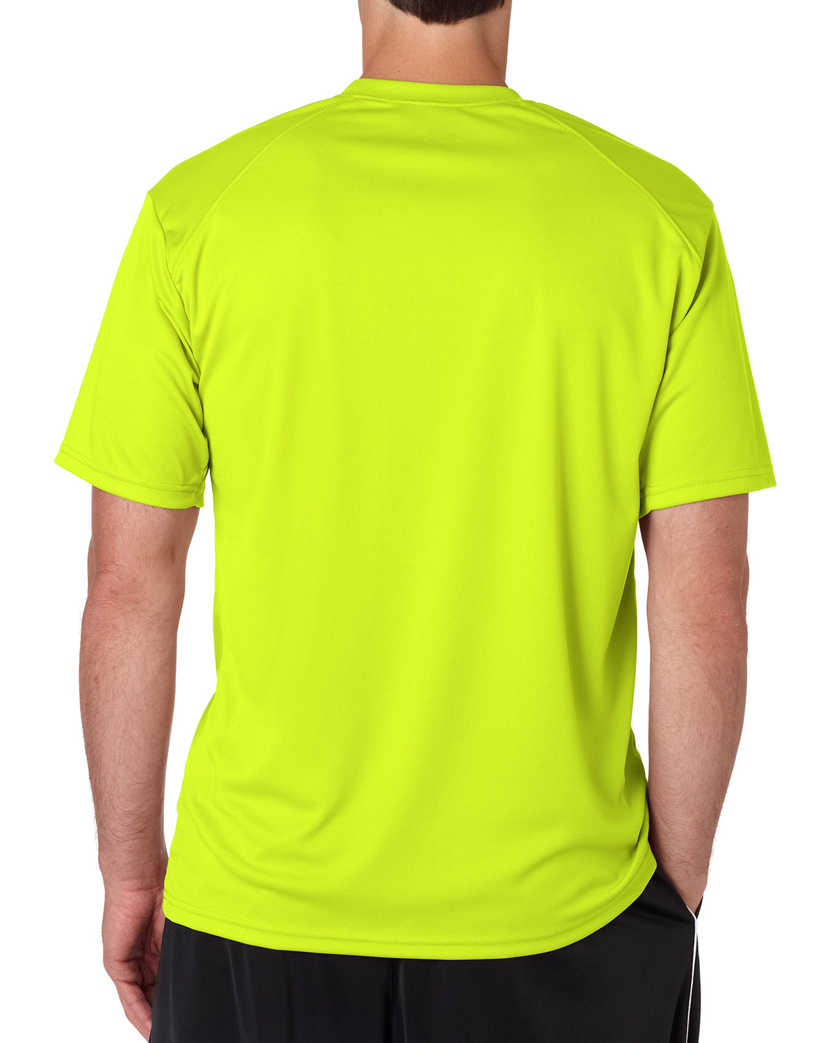 B-Core Sport Shoulders T-Shirt - Safety Yelw / Green