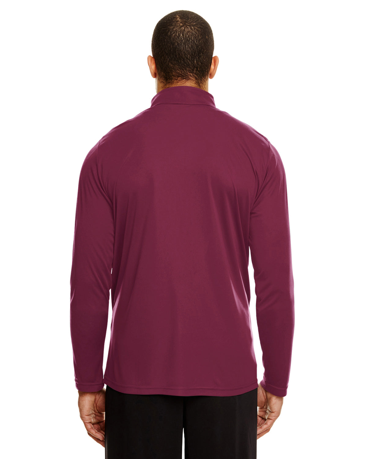 Men's Zone Performance Quarter-Zip - Sport Maroon