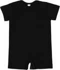 Infant Premium Jersey T-Shirt Romper - Black