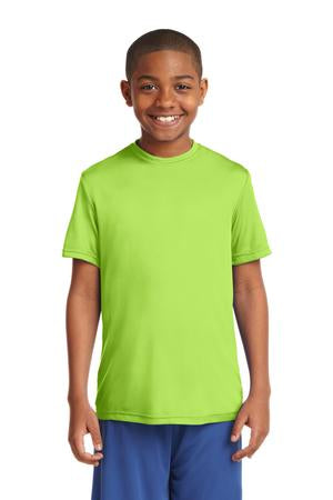 Youth PosiCharge Competitor Tee - Lime Shock