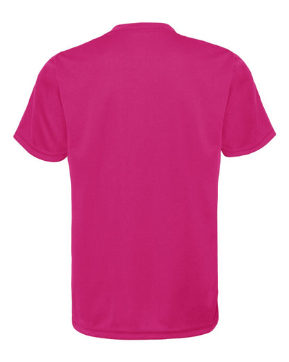 Youth Performance T-Shirt - Hot Pink