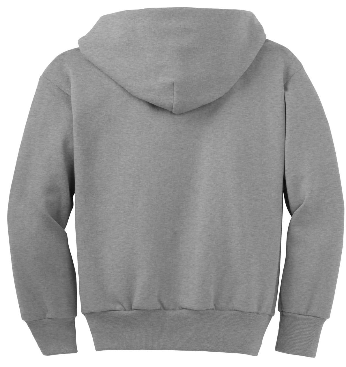 Youth Core Fleece Full-Zip Hoodie - Athletic Heather