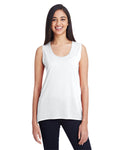 Women's Freedom Sleeveless T-Shirt - White