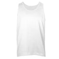 Unisex Fine Jersey Tank - White