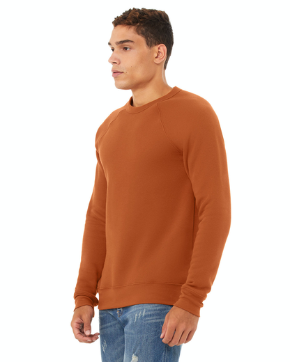 Unisex Sponge Fleece Raglan Sweatshirt - Autumn