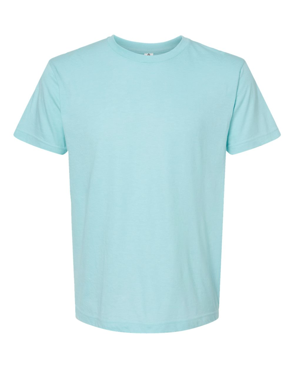 Unisex Fine Jersey Tee - Heather Purist Blue