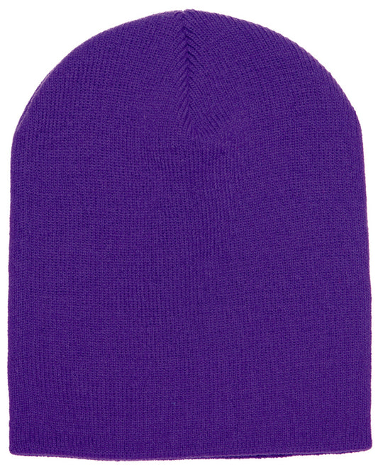 Unisex Knit Beanie - Purple