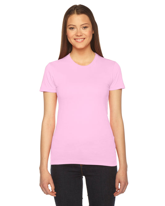 Women's Fine Jersey Short-Sleeve T-Shirt - Pink