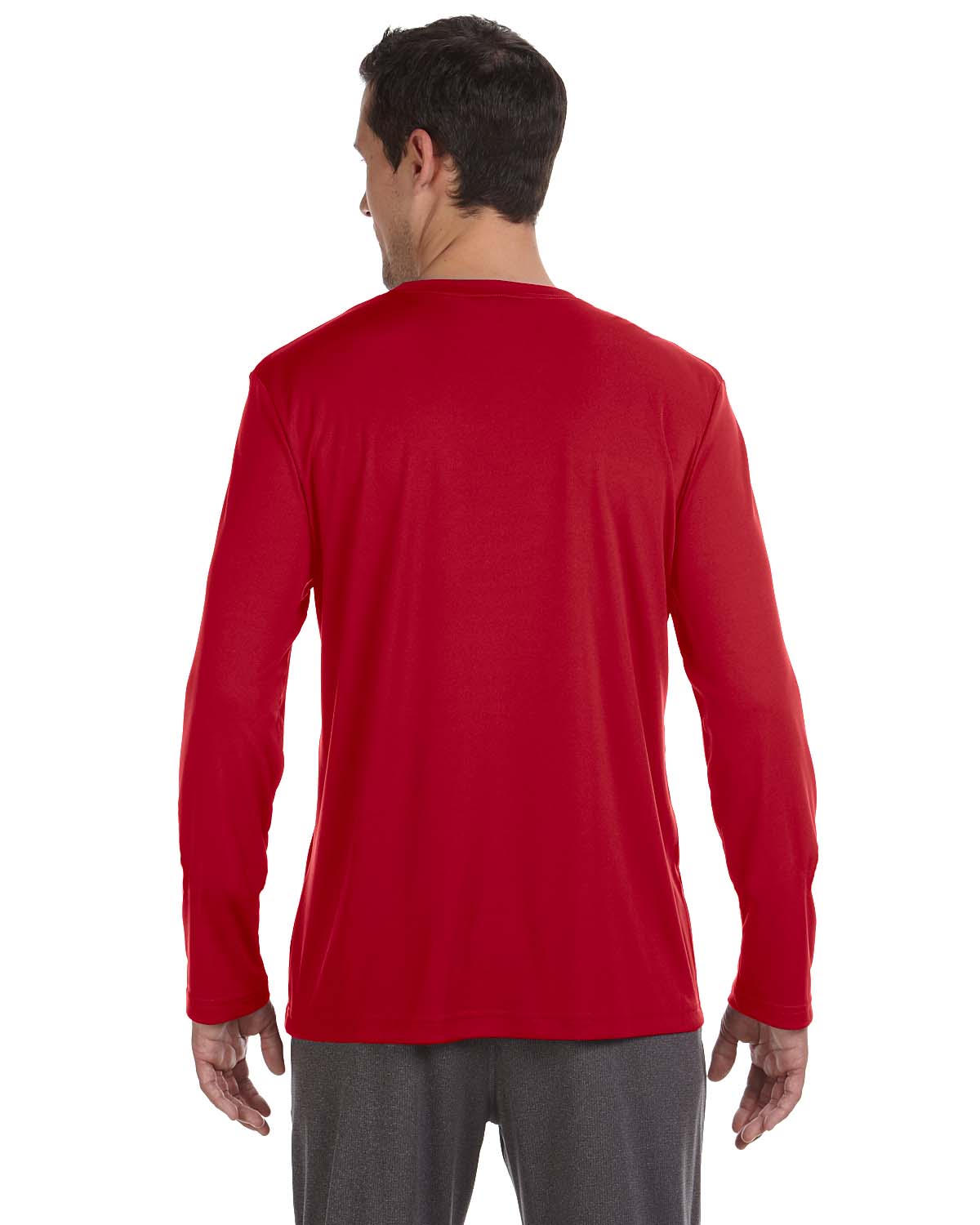 Unisex Performance Long-Sleeve T-Shirt - Sport Red