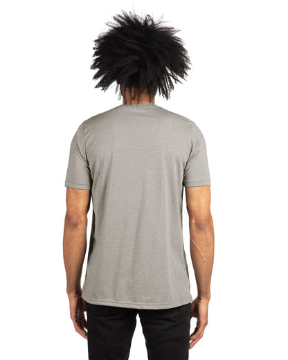 Unisex Poly/Cotton Crew - Heather Grey