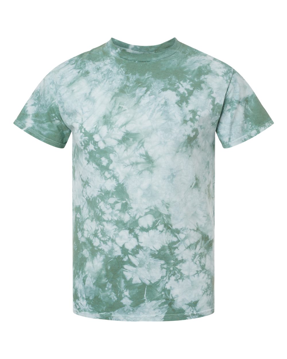 Crystal Tie Dye T-Shirt - Moss