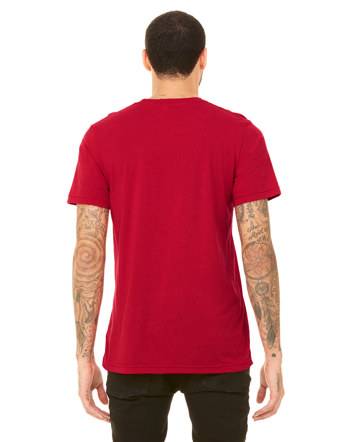 Unisex Triblend T-Shirt - Solid Red Triblend