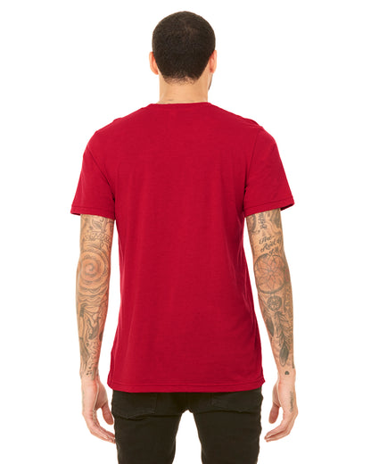 Unisex Triblend T-Shirt - Solid Red Triblend