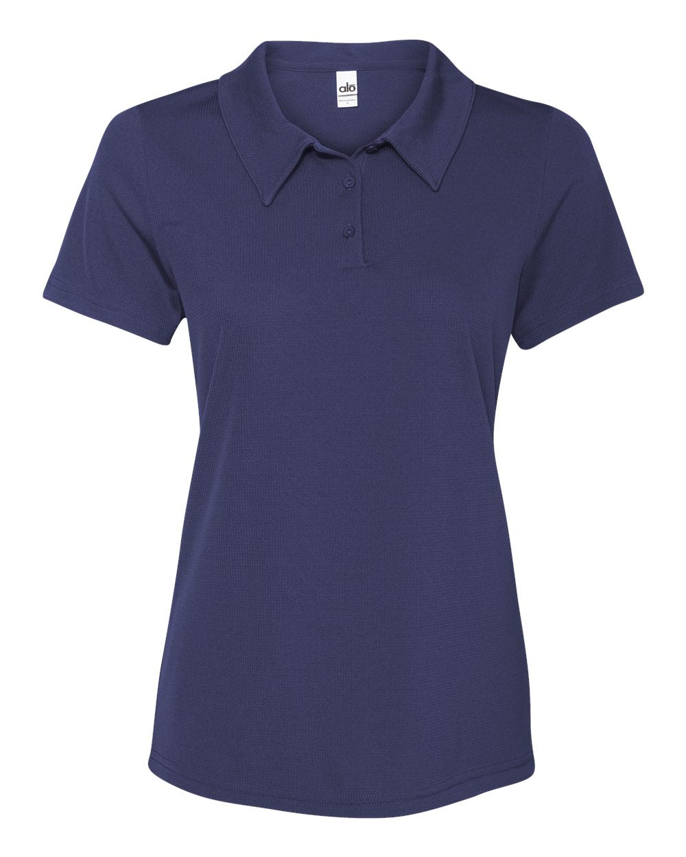 Women's Performance 3-Button Mesh Sport Shirt - Sport Navy