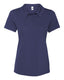 All Sport W1709 - Women's Performance 3-Button Mesh Sport Shirt - Sport Navy