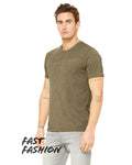 Unisex Viscose Fashion T-Shirt - Heather Olive